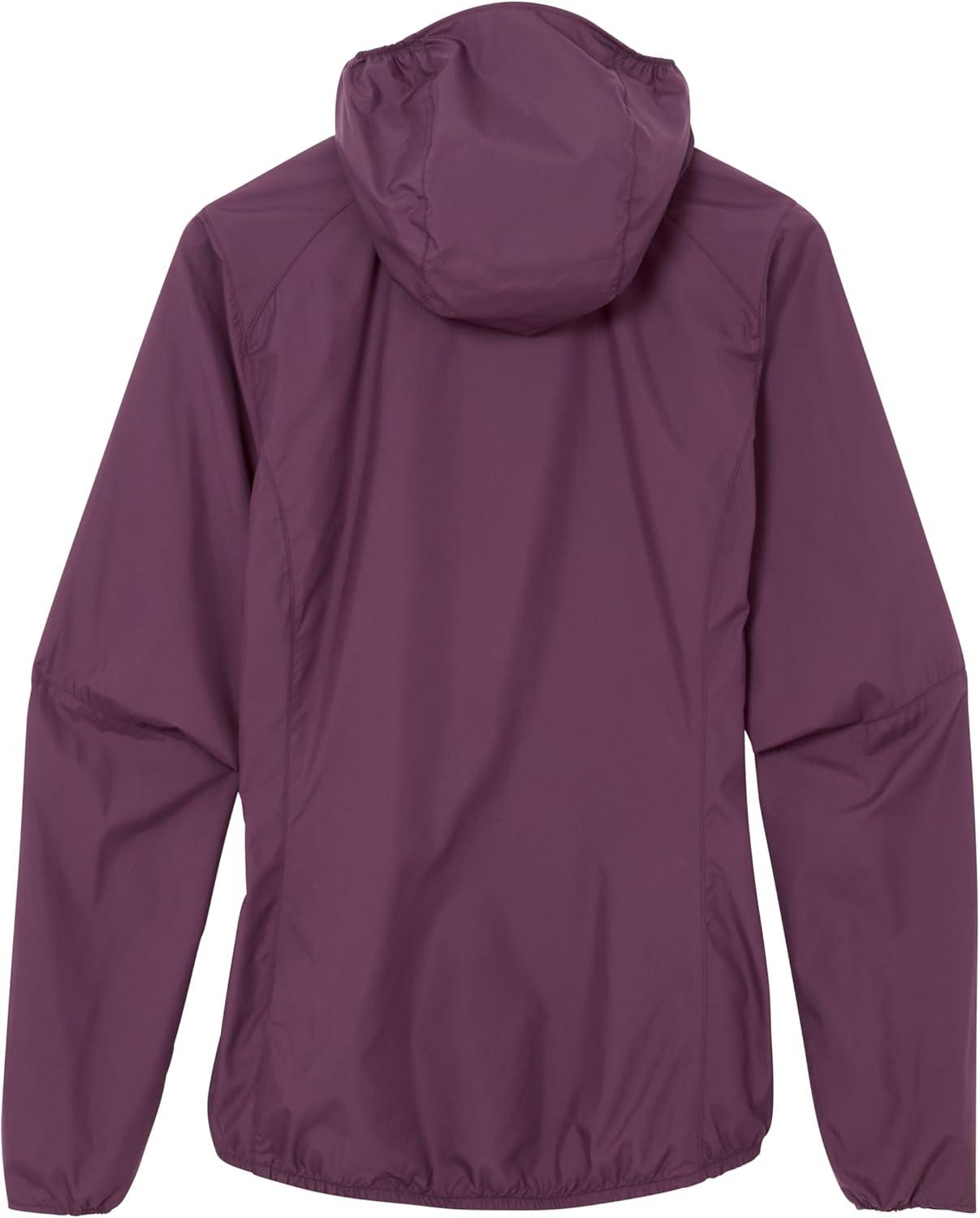 imageRab Womens Windgather Hoody Ultralight Windproof Shell Jacket for Hiking Trail Running amp ClimbingMulberry