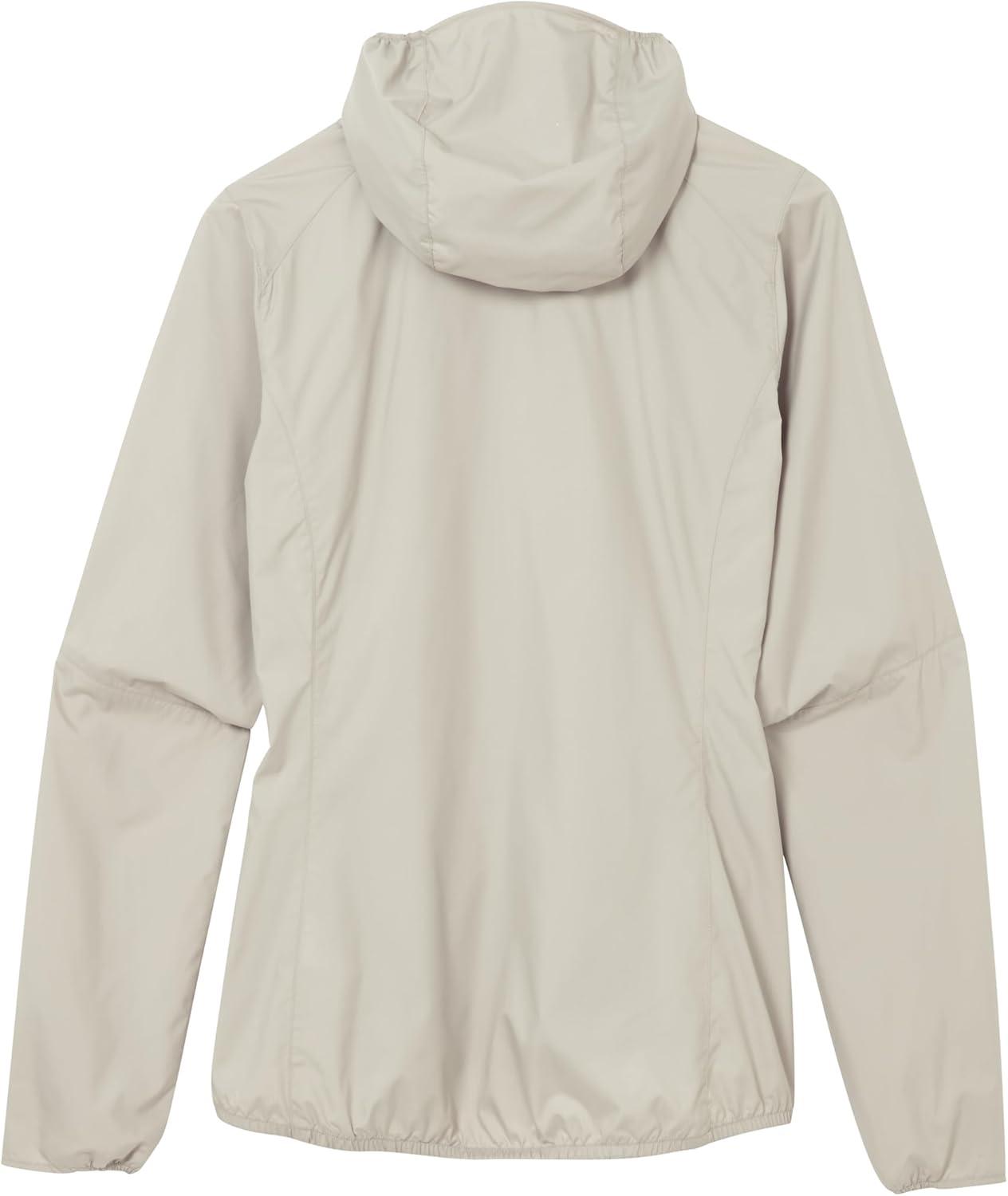 imageRab Womens Windgather Hoody Ultralight Windproof Shell Jacket for Hiking Trail Running amp ClimbingPebble