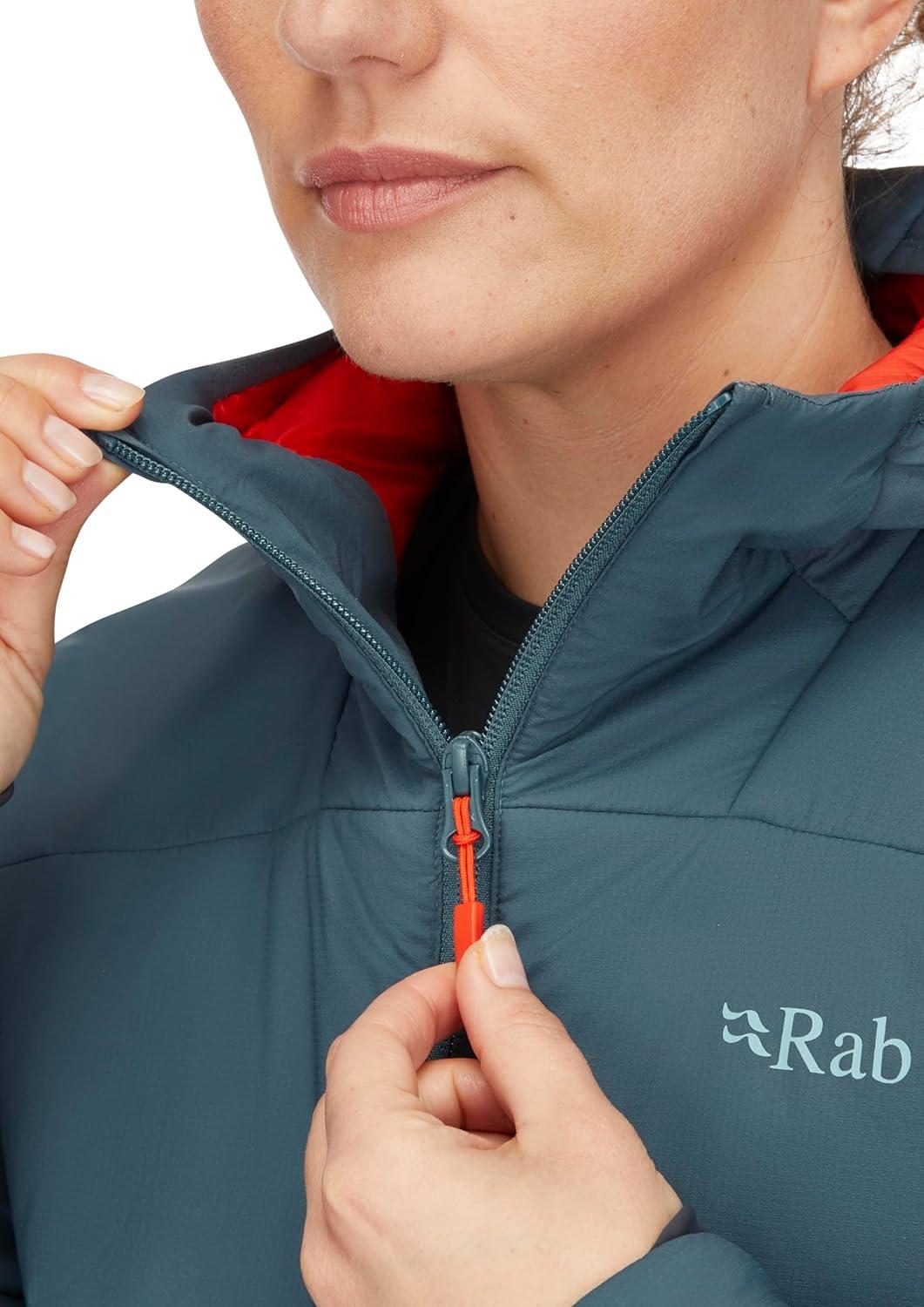 imageRab Womens Xenair Alpine Light Hooded Insulated Jacket for Hiking amp MountaineeringOrion Blue