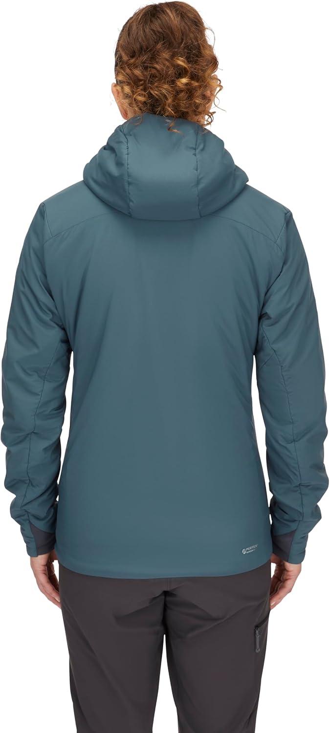 imageRab Womens Xenair Alpine Light Hooded Insulated Jacket for Hiking amp MountaineeringOrion Blue