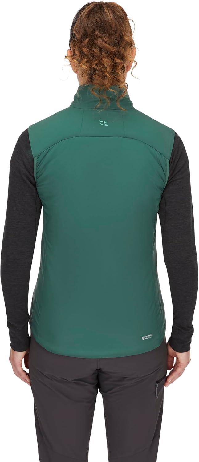 imageRab Womens Xenair Vest Insulated Gilet for Hiking amp MountaineeringGreen Slate