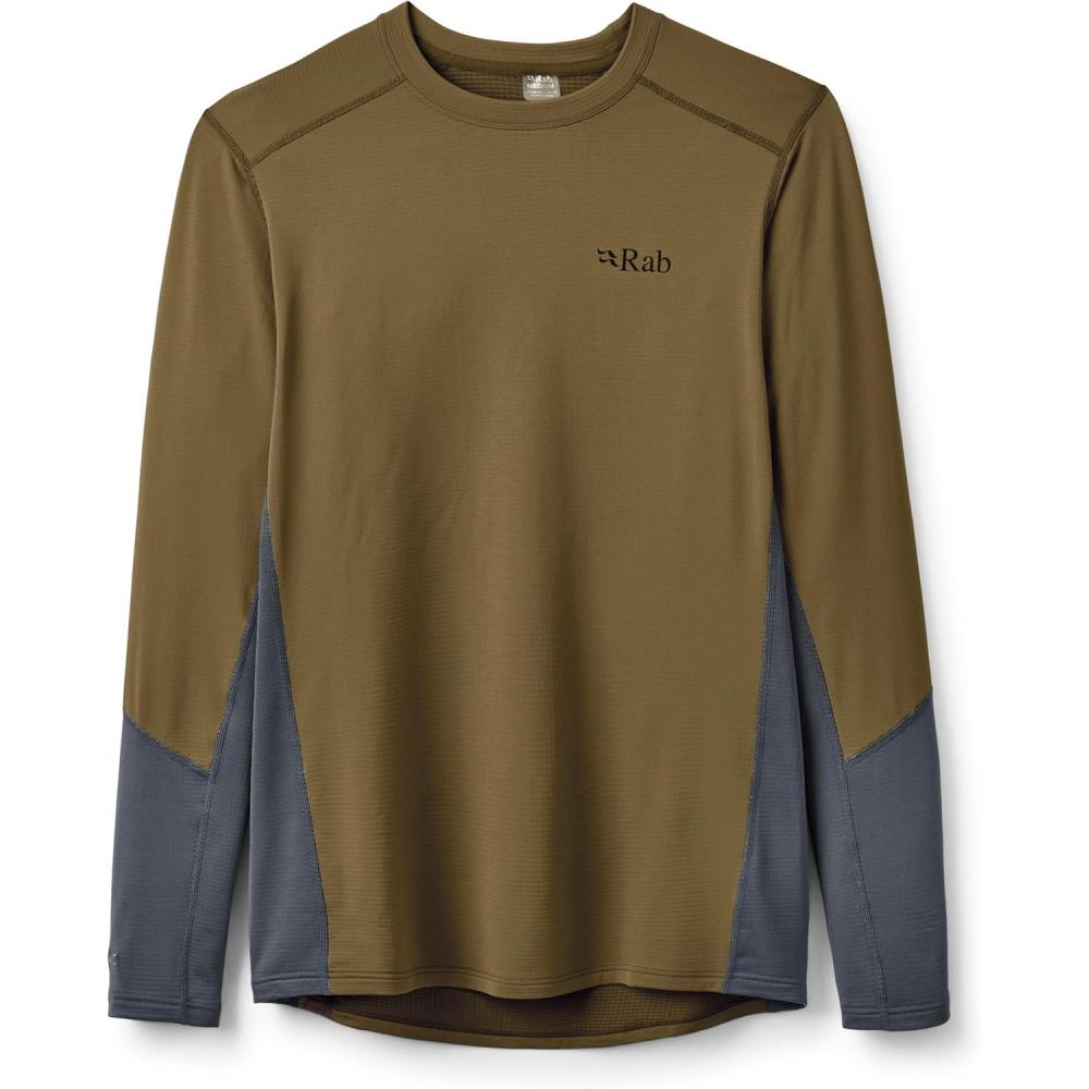 imageRAB Mens Conduit Crew Lightweight Breathable Fleece for Hiking Climbing amp SkiingOak