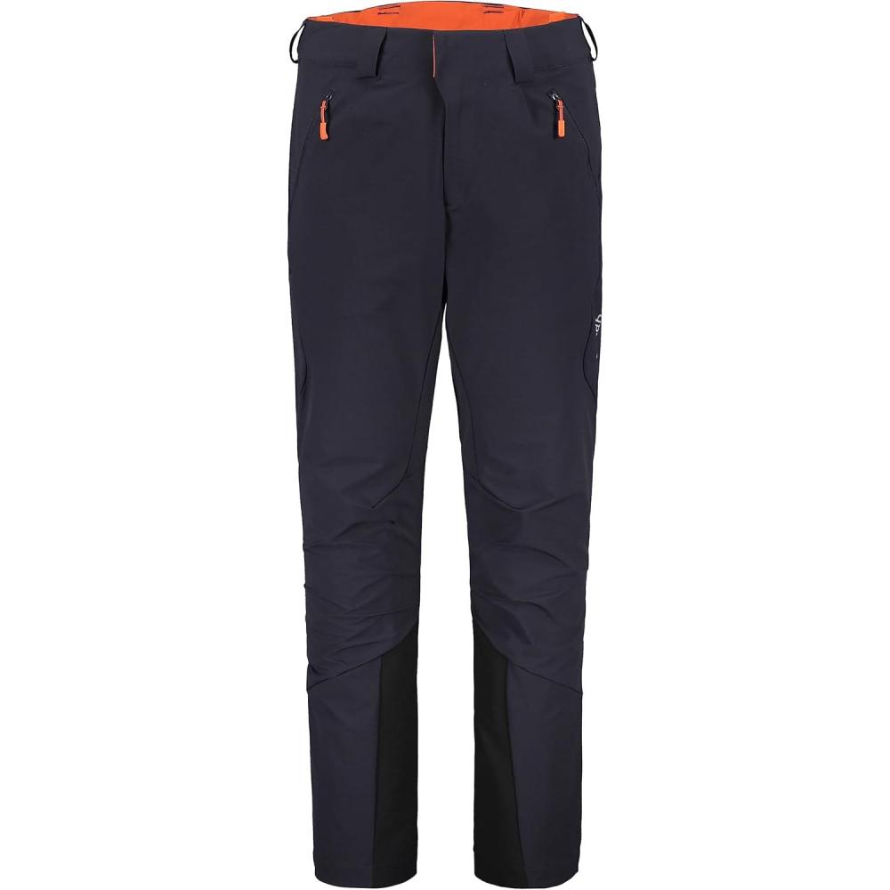 imageRab Mens Ascendor AS Pants  MidWeight WindResistant Softshell Pants for Hiking amp ClimbingEbony