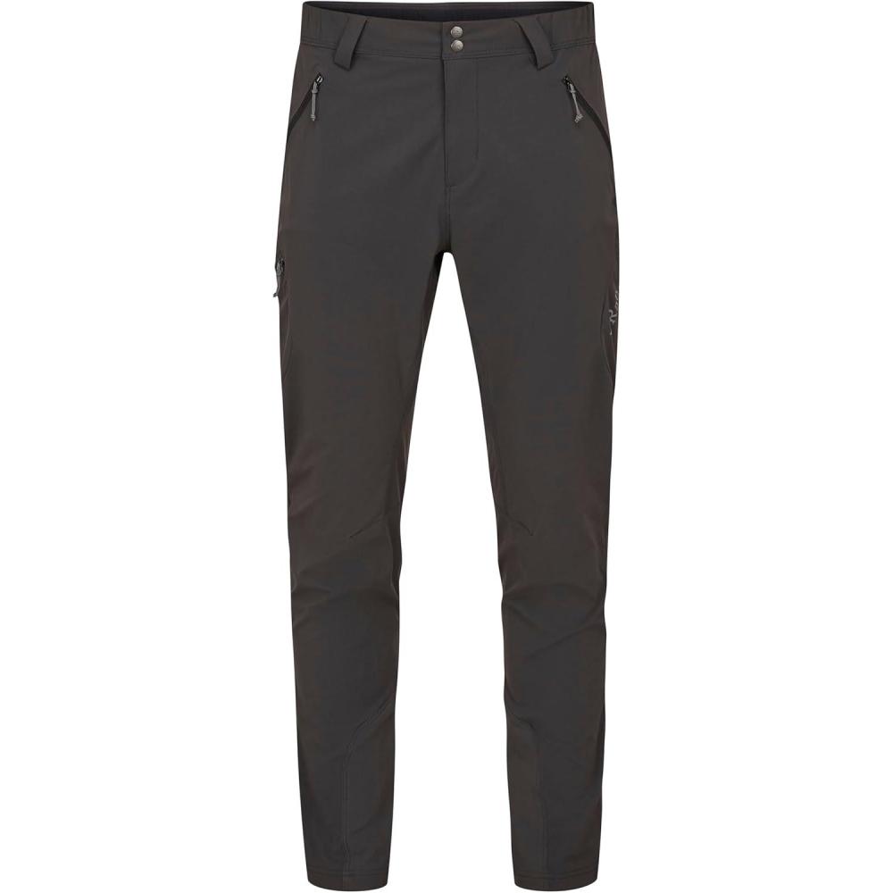 imageRab Mens Ascendor Light Pants Lightweight Softshell Pants for Hiking amp ClimbingAnthracite