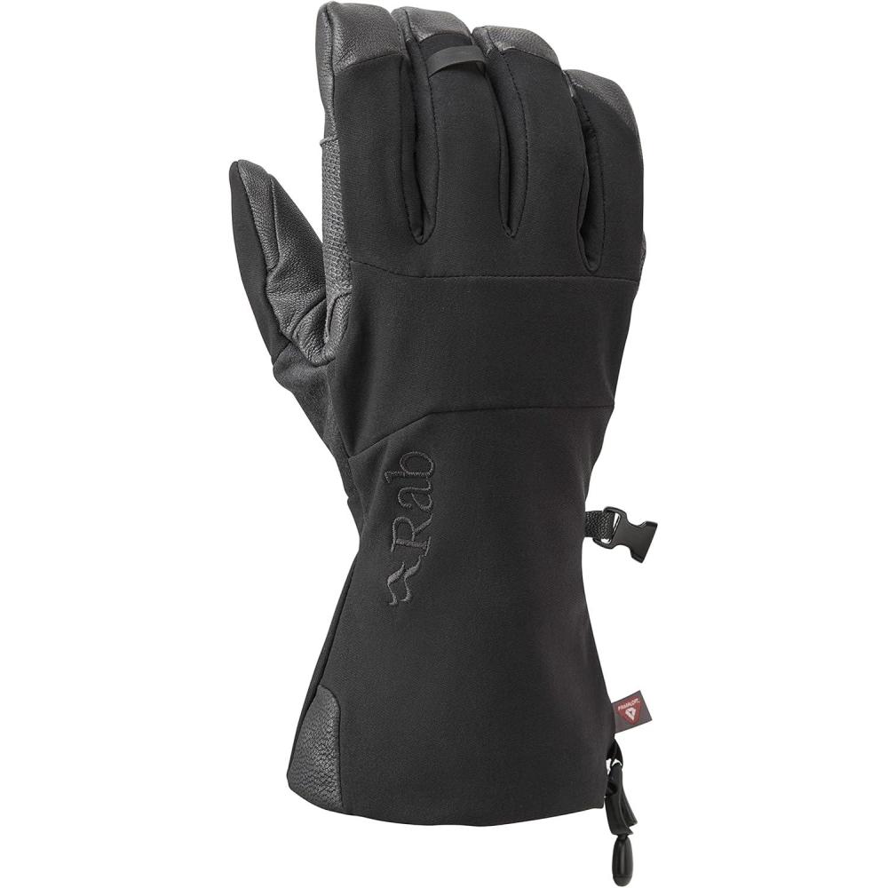 imageRab Mens Baltoro Gloves  Softshell Glove for Climbing amp MountaineeringBlackBlack