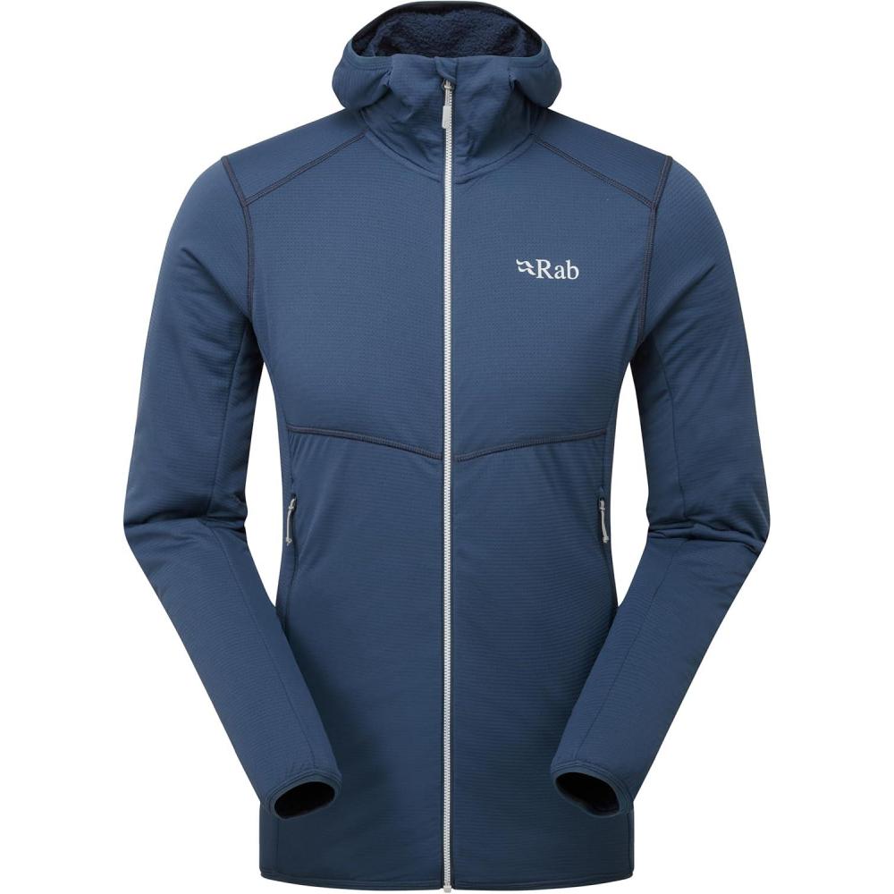imageRab Mens Evolute Hoody  Lightweight Insulated Jacket for Hiking amp ClimbingTempest Blue