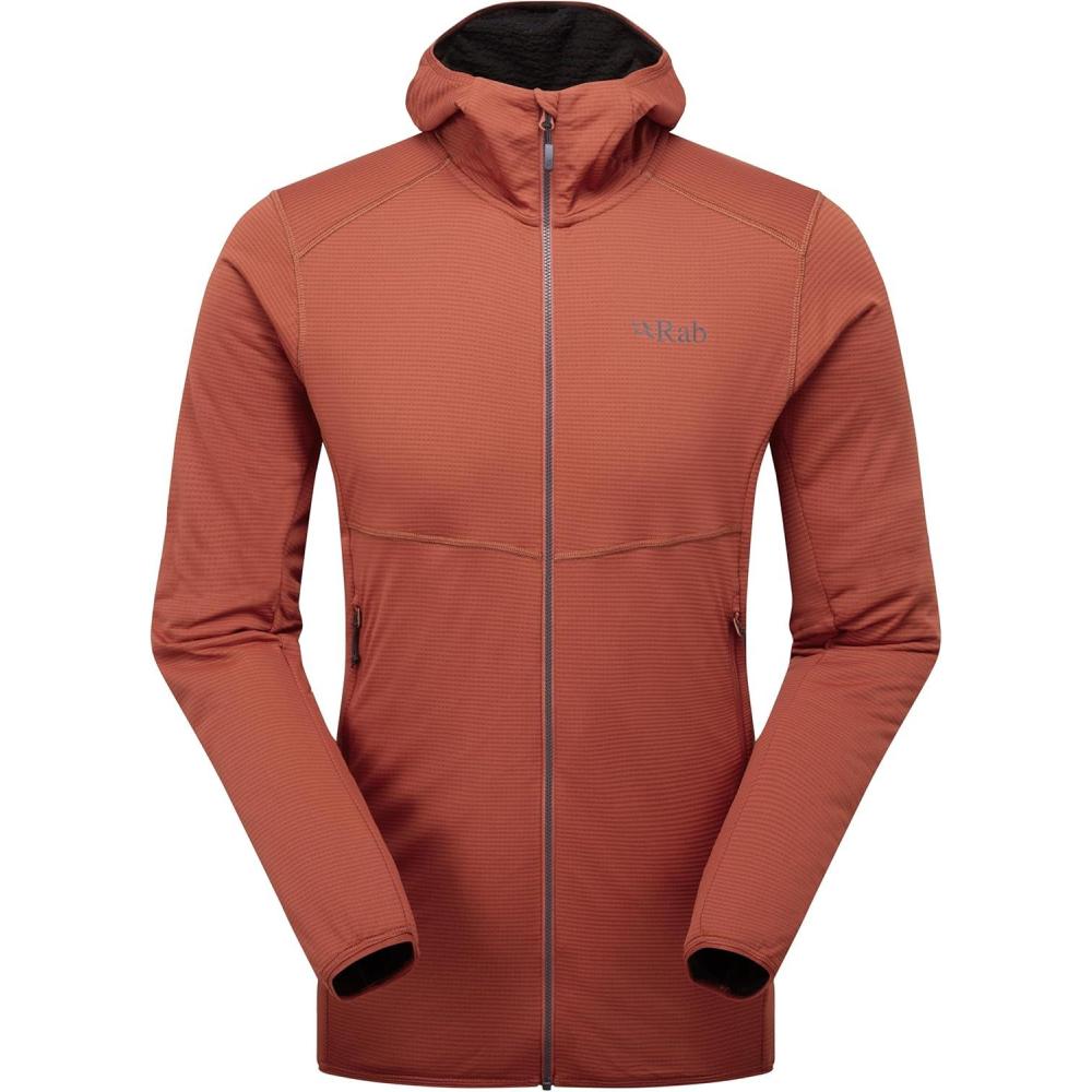 imageRab Mens Evolute Hoody  Lightweight Insulated Jacket for Hiking amp ClimbingTuscan Red