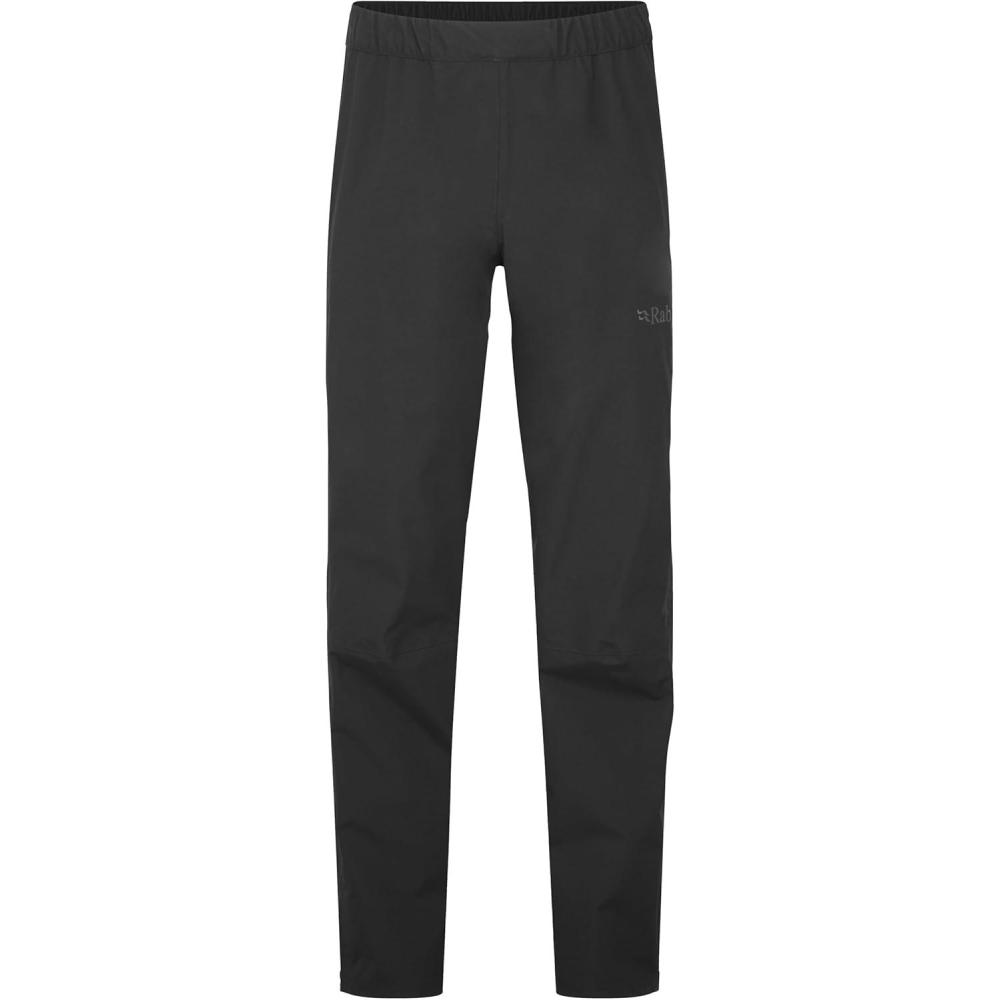 imageRab Mens Firewall Pants  Waterproof Breathable Shell Pants for Hiking amp ClimbingBlack