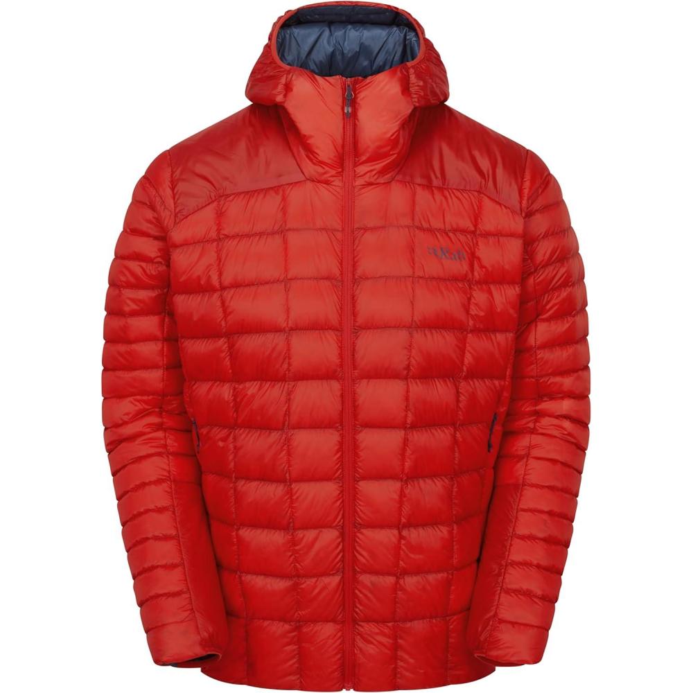 imageRab Mens Mythic Alpine Light Jacket  Down Insulated WaterRepellent Windproof Coat for Hiking Climbing amp MountaineeringDark Horizon