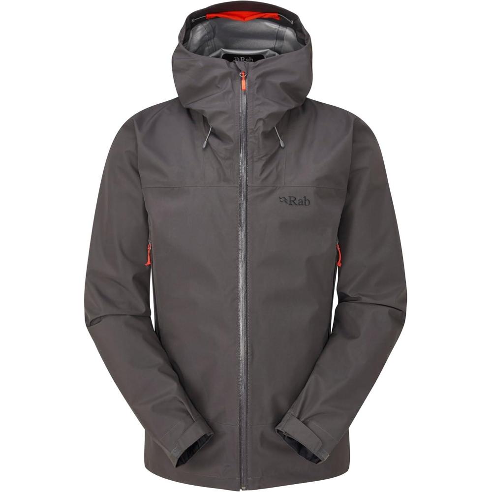 imageRab Mens Namche GTX Jacket  GoreTex Waterproof Breathable Rain Shell for Everyday amp HikingGraphene