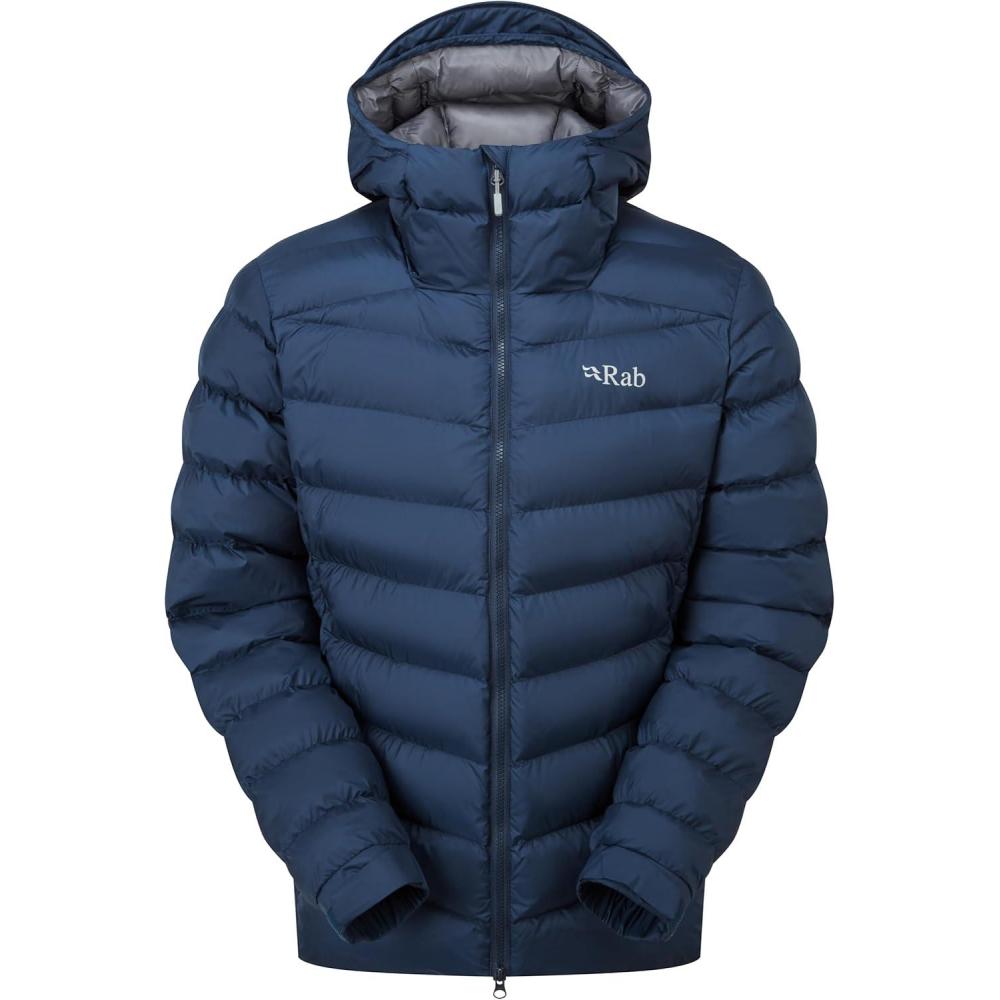 imageRab Mens Nebitron Pro Hooded Jacket Lightweight amp Insulated for Hiking amp MountainTempest Blue