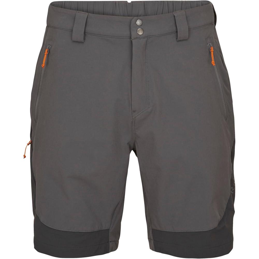imageRab Mens Torque Mountain Shorts Durable Softshell Active Shorts for Hiking Trekking amp ClimbingGrapheneAnthracite