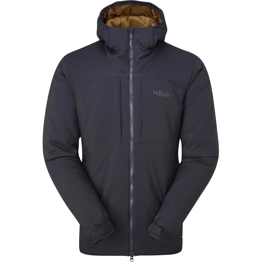 imageRab Mens Xenair Alpine Jacket Lightweight Insulated Coat For Hiking Skiing amp ClimbingEbony Footprint