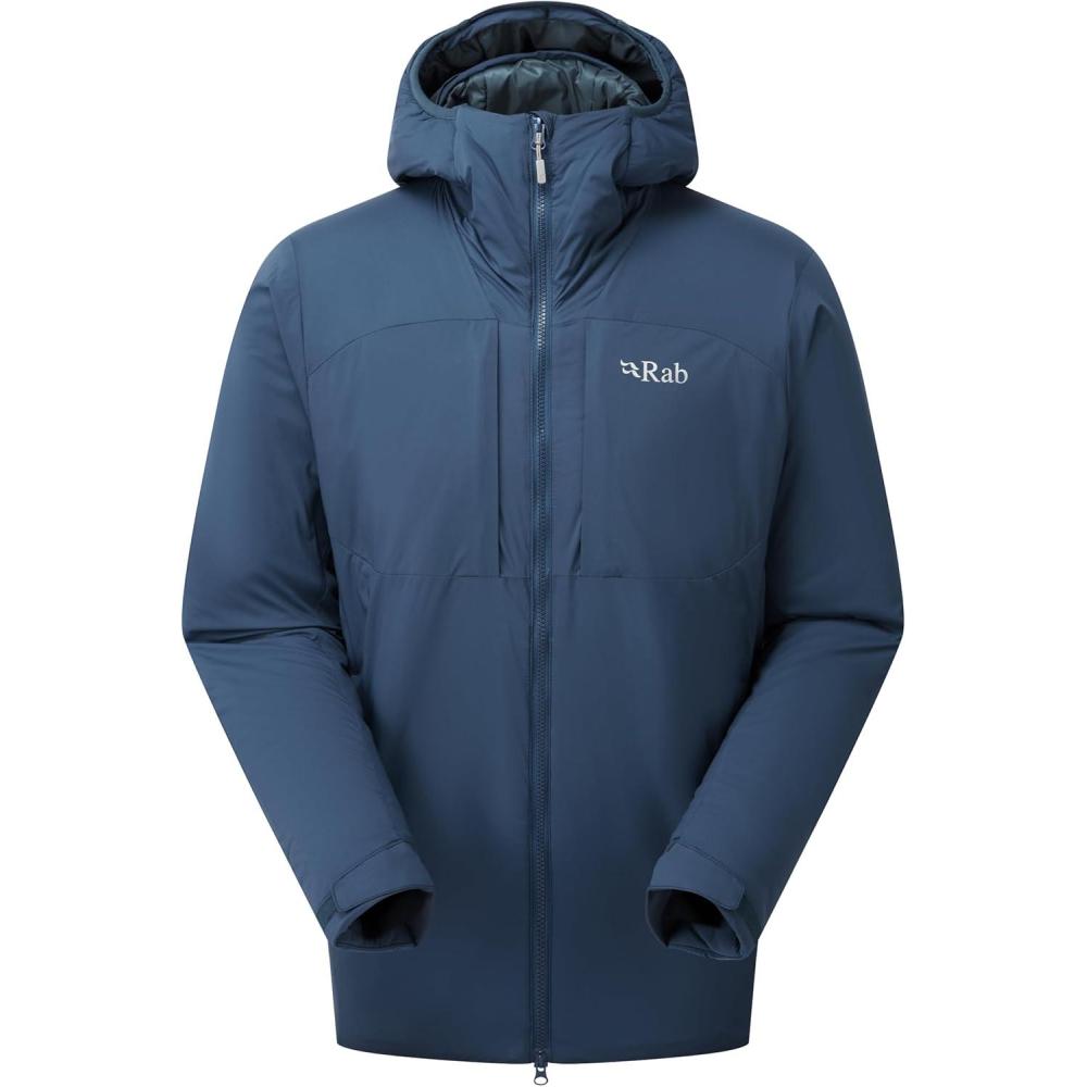 imageRab Mens Xenair Alpine Jacket Lightweight Insulated Coat For Hiking Skiing amp ClimbingTempest Blue