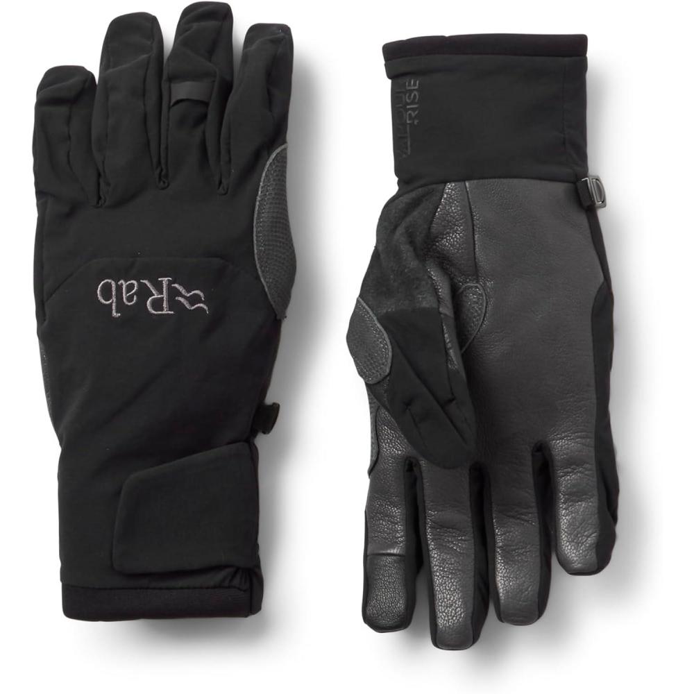 imageRab VR Gloves VapourRise Softshell Breathable Gloves for Skiing amp MountaineeringBlack