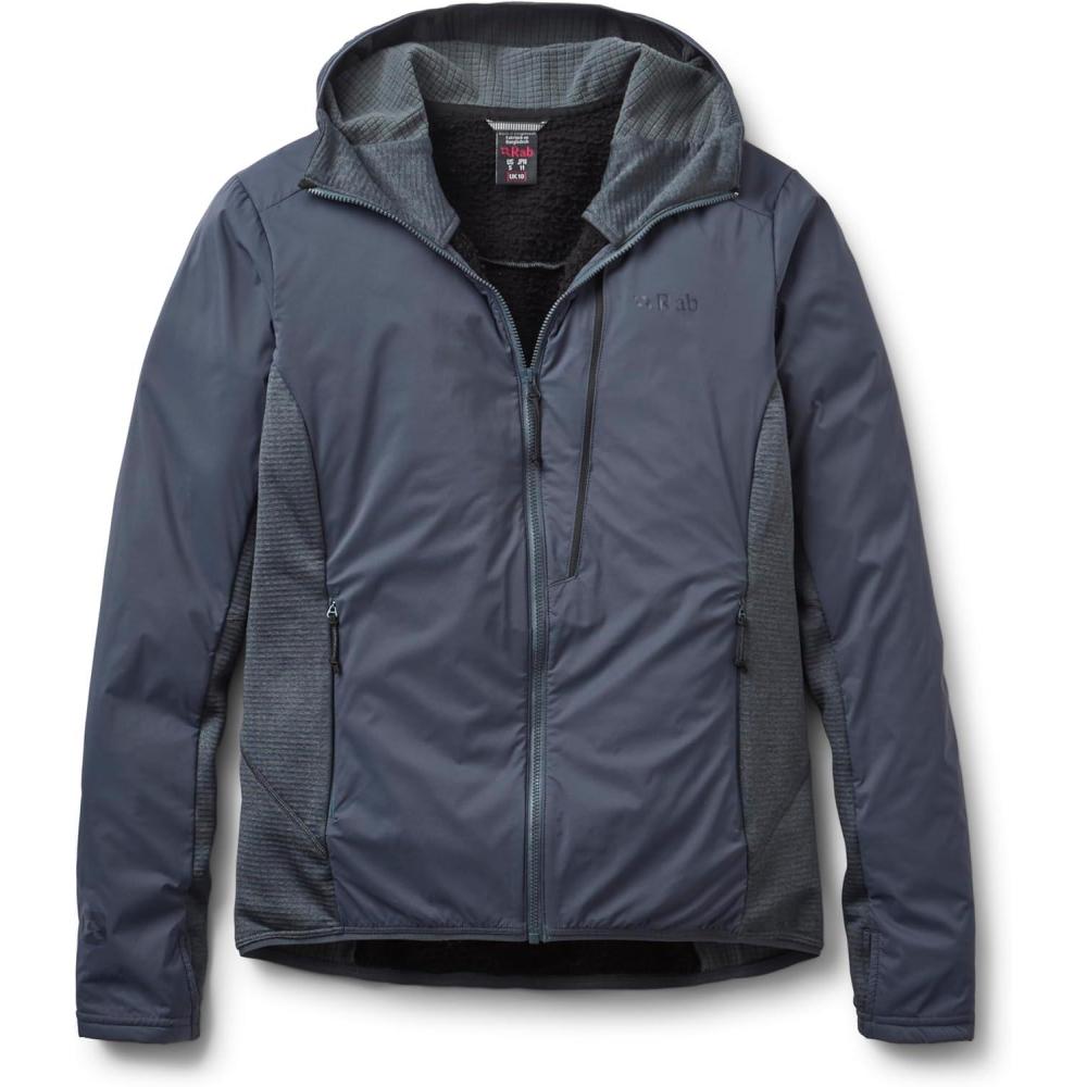 imageRab Womens Ascendor Summit Hoody  Fleece Jacket for Climbing Skiing amp MountaineeringSteel