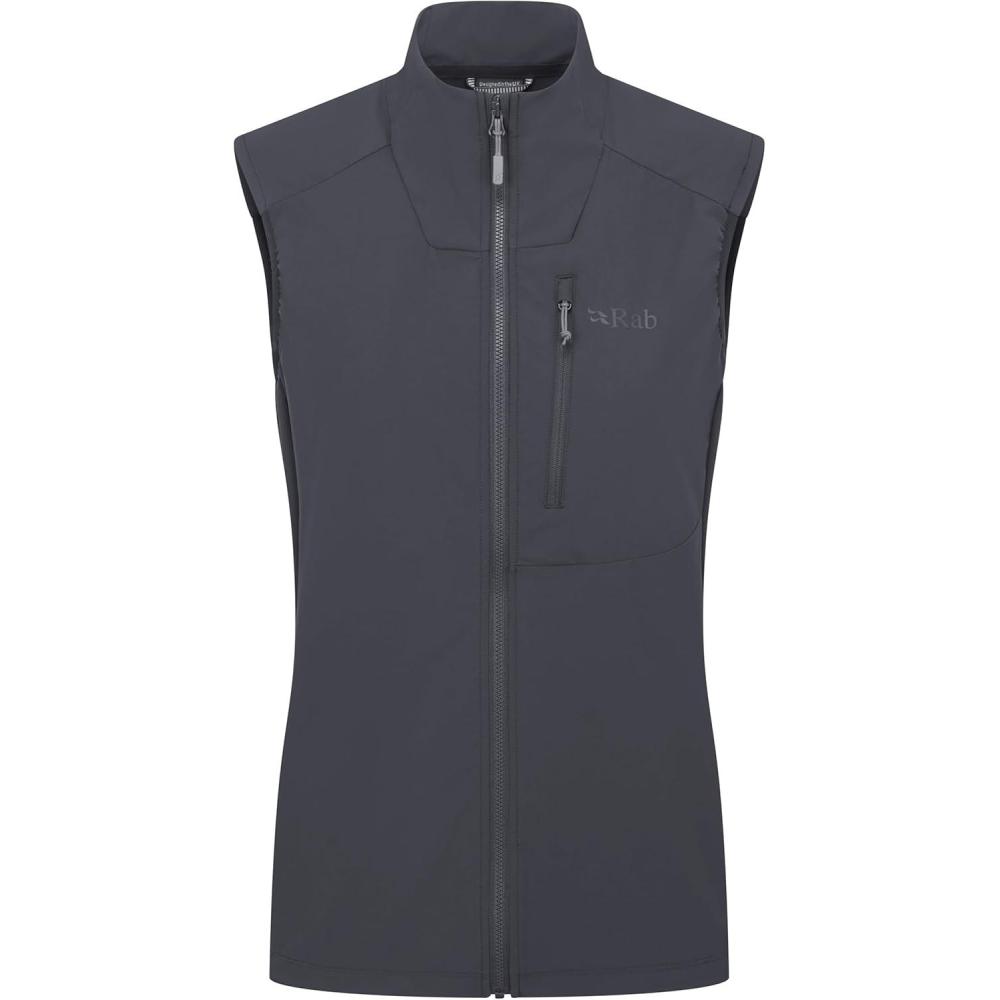 imageRab Womens Borealis Softshell Vest Lightweight WaterRepellent Gilet for Hiking amp ClimbingBeluga