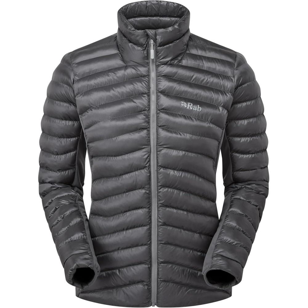 imageRab Womens Cirrus Flex Jacket Lightweight Insulated Puffy Coat for Hiking Skiing amp ClimbingGraphene