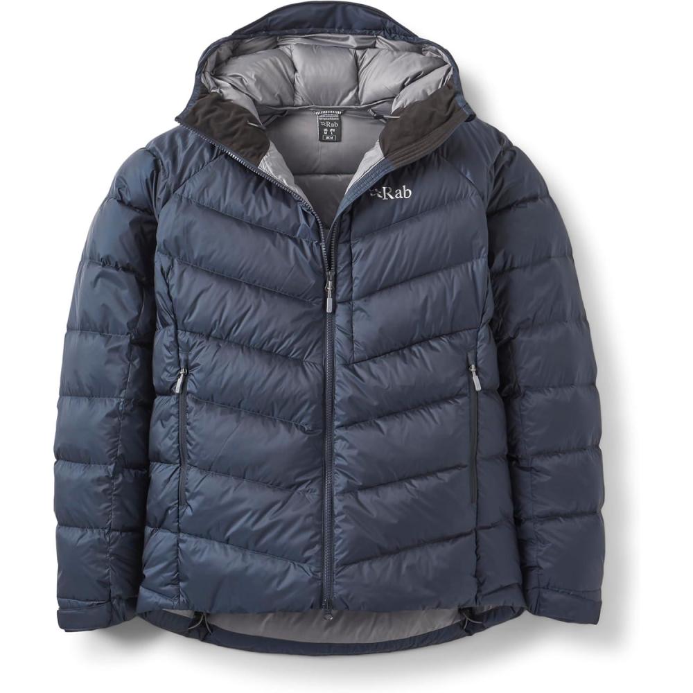 imageRab Womens Glaceon Pro Jacket  Lightweight Down Coat for Hiking Climbing amp MountaineeringBeluga