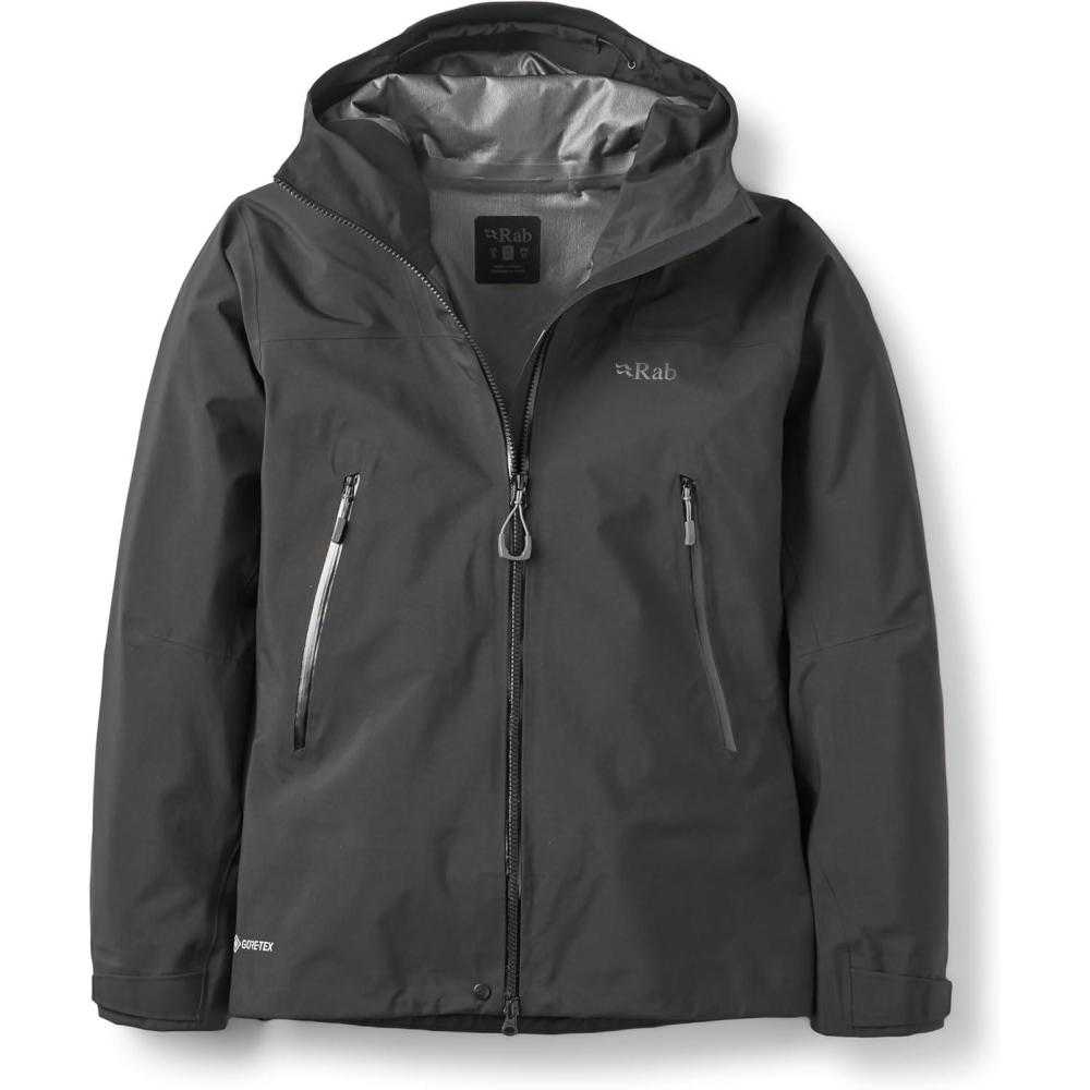 imageRab Womens Kangri GTX Jacket  Waterproof Breathable GORETEX Shell for Hiking Climbing amp MountaineeringBlack