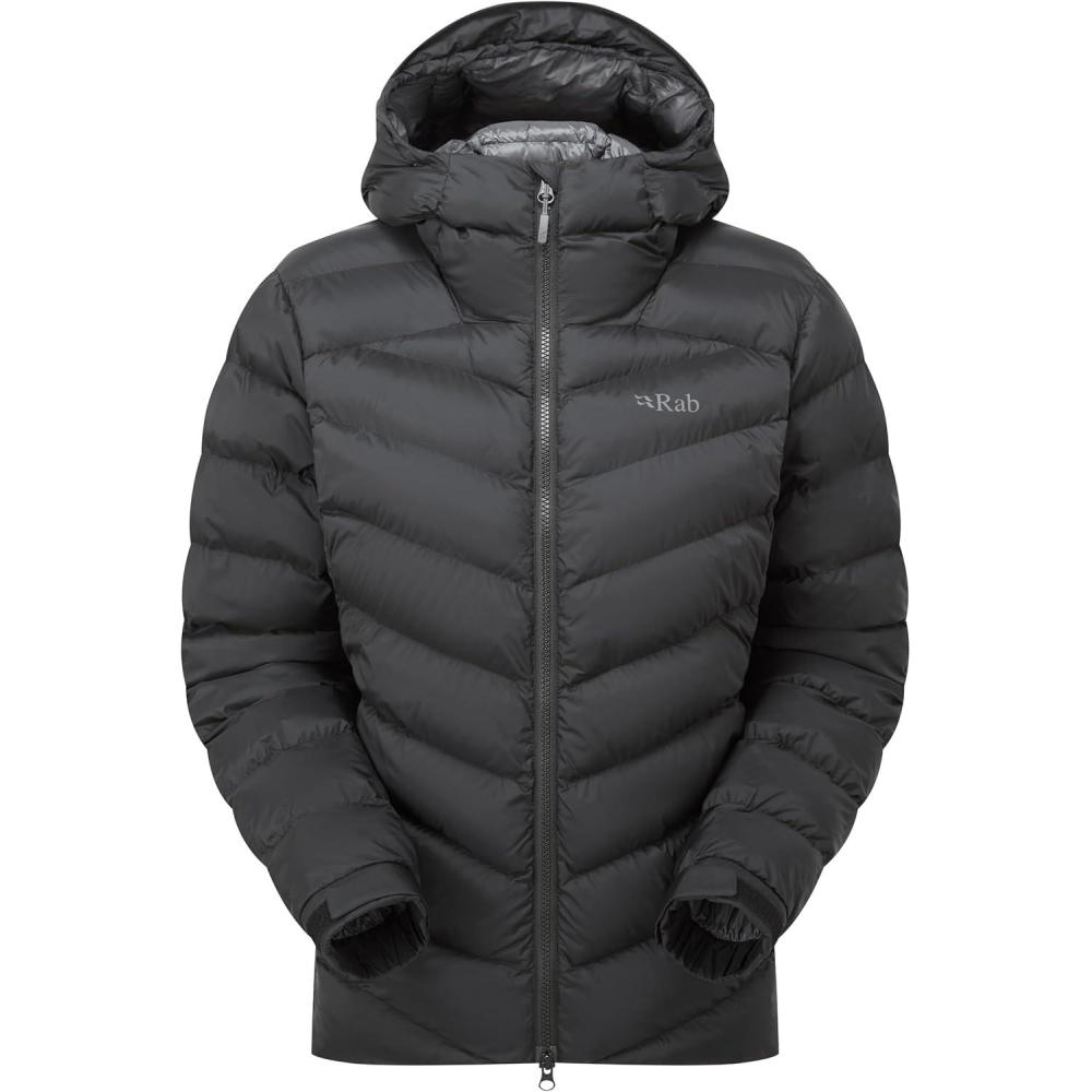 imageRab Womens Nebitron Pro Hooded Jacket Lightweight amp Insulated for Hiking amp MountainBlack