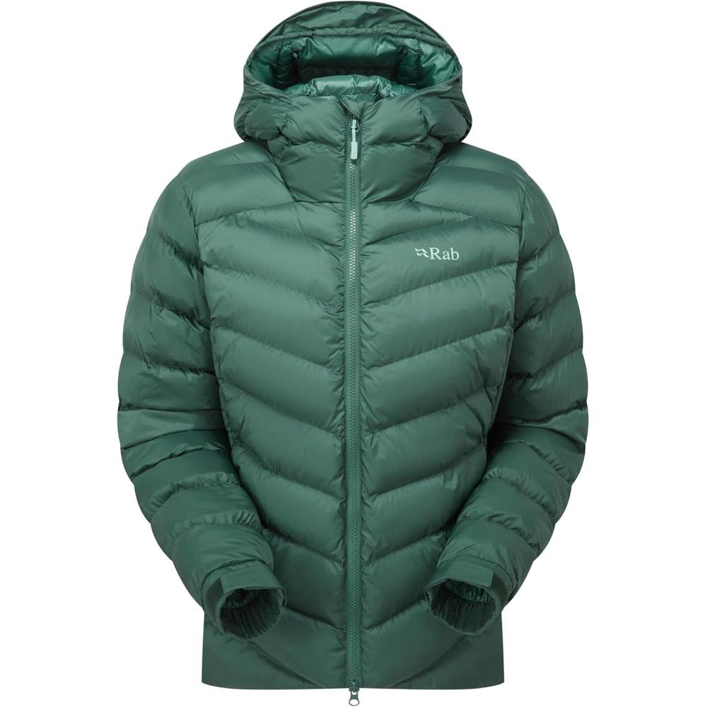 imageRab Womens Nebitron Pro Hooded Jacket Lightweight amp Insulated for Hiking amp MountainGreen Slate