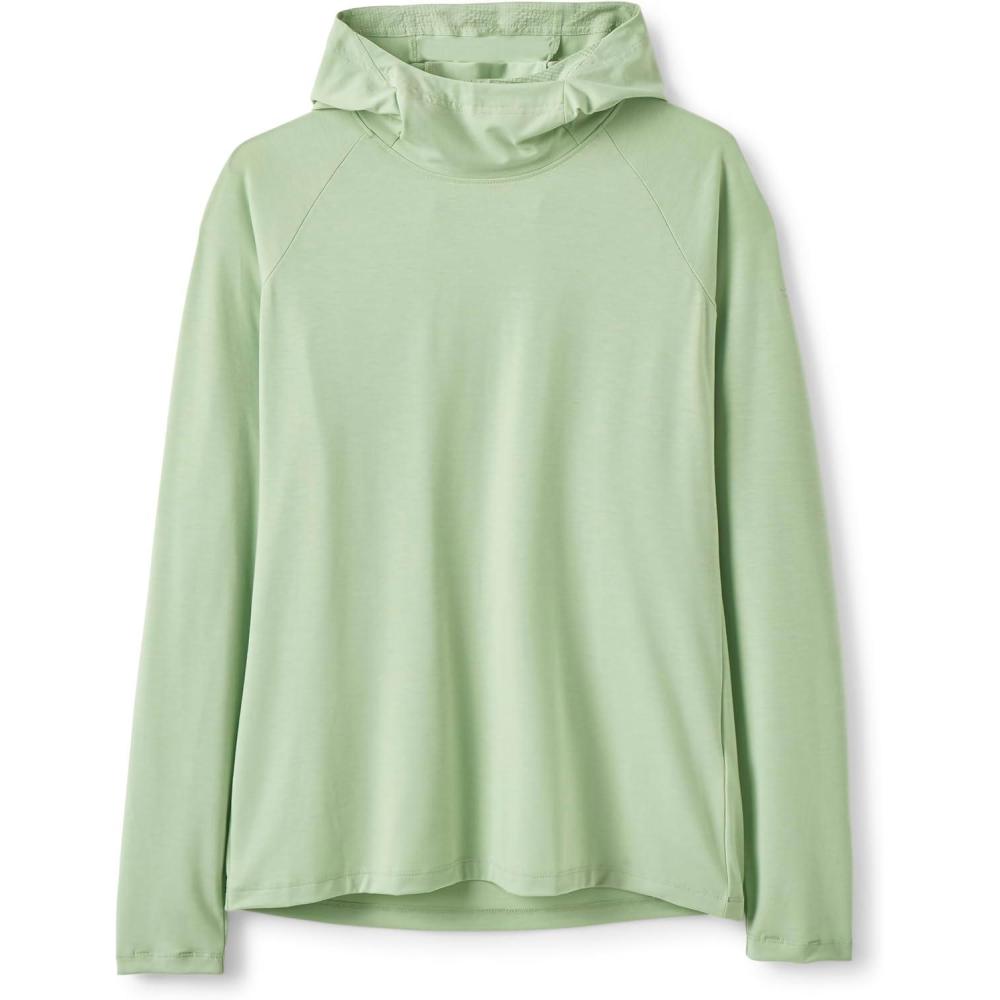 imageRab Womens Rivelin Hoody  Lightweight Breathable Hooded Midlayer for Hiking amp ClimbingFig Green