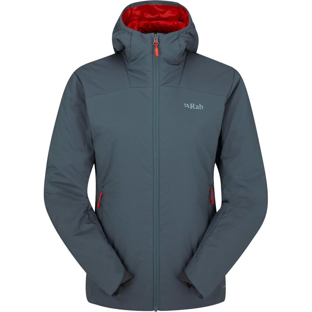 imageRab Womens Xenair Alpine Light Hooded Insulated Jacket for Hiking amp MountaineeringOrion Blue