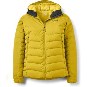 Rab Men’s Infinity Windstopper Hoody – GTX Windproof Gore-Tex Down Jacket for Climbing & Mountaineering(Dark Pollen)