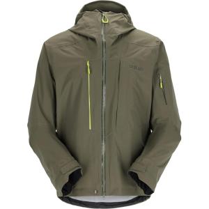 Rab Men’s Khroma Kinetic Waterproof Breathable Jacket for Skiing & Mountaineering(Army)