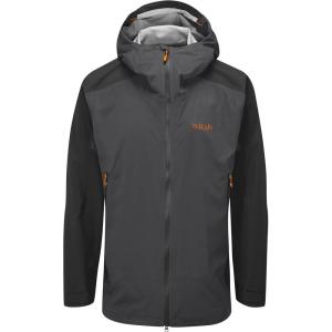 Rab Men’s Kinetic Alpine 2.0 Jacket – Waterproof Breathable Coat for Skiing & Mountaineering(Anthracite)
