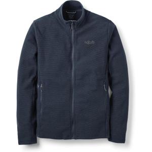 Rab Men’s Stavel Jacket – Warm Midweight Fleece Coat for Hiking, Climbing, & Skiing(Beluga)