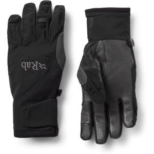 Rab VR Gloves – Vapour-Rise Softshell Breathable Gloves for Skiing & Mountaineering(Black)