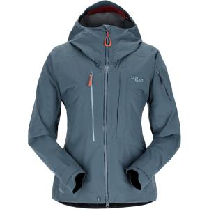Rab Women’s Khroma Kinetic Jacket – Waterproof Breathable Coat for Skiing & Mountaineering(Orion Blue)