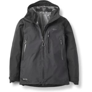 Rab Women’s Latok Mountain GTX Jacket – Waterproof Breathable Gore-Tex Coat for Skiing & Snowboarding(Black)