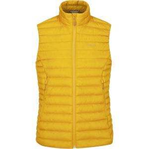 Rab Women’s Microlight Down Vest – Insulated Lightweight Gilet for Hiking, Trekking, & Skiing(Sahara)