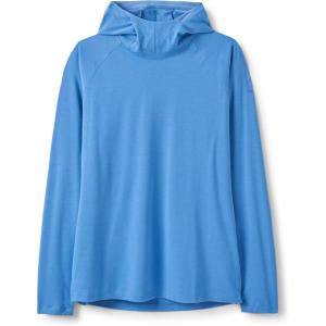 Rab Women’s Rivelin Hoody – Lightweight Breathable Hooded Midlayer for Hiking & Climbing(Bluebird)