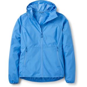 Rab Women’s Windgather Hoody – Ultralight Windproof Shell Jacket for Hiking, Trail Running, & Climbing(Bluebird)