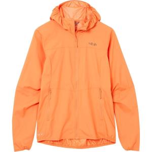 Rab Women’s Windgather Hoody – Ultralight Windproof Shell Jacket for Hiking, Trail Running, & Climbing(Melba)