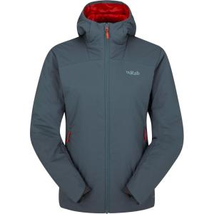 Rab Women’s Xenair Alpine Light Hooded Insulated Jacket for Hiking & Mountaineering(Orion Blue)