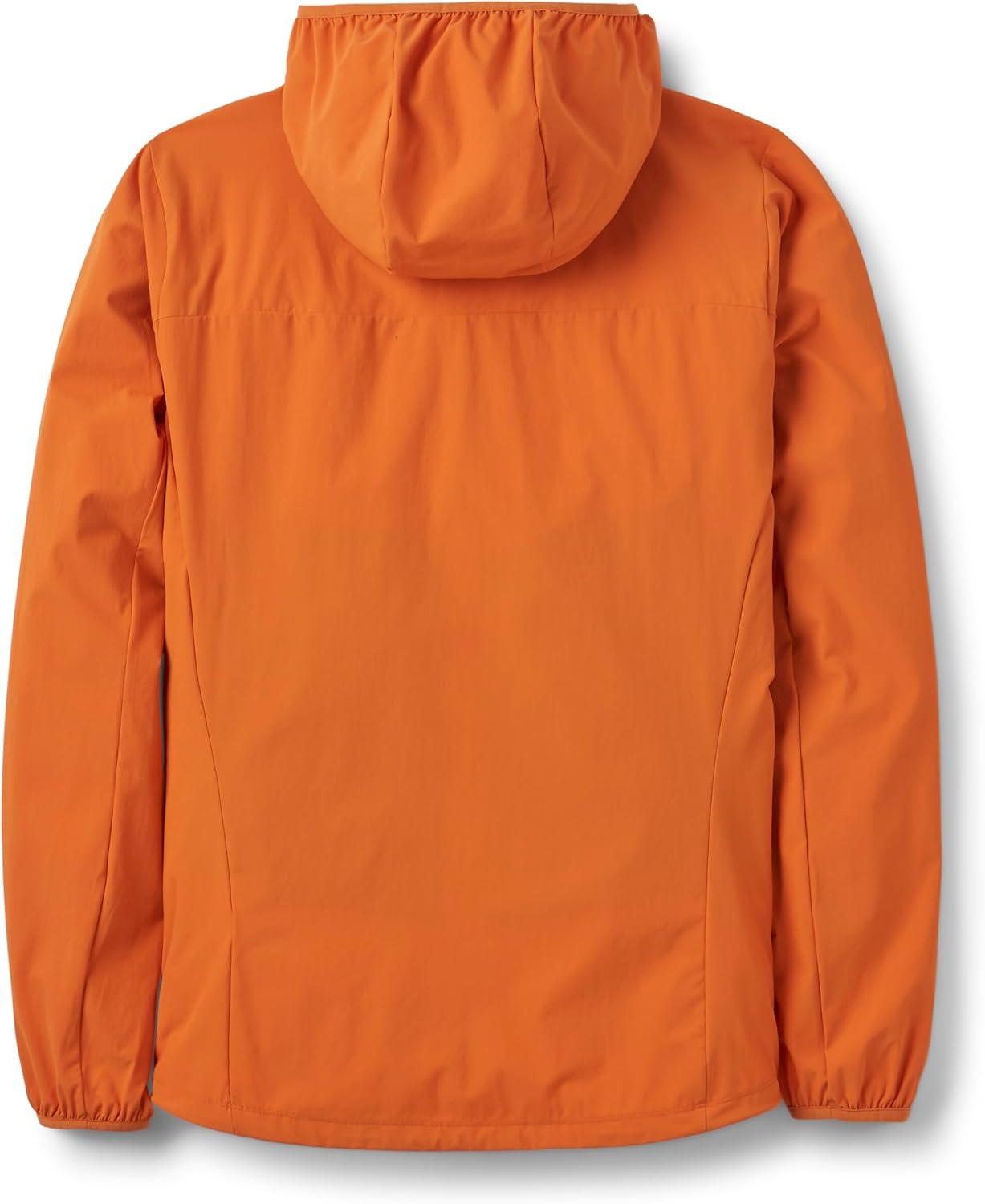 imageRab Mens Borealis Hoody Jacket Lightweight WaterRepellent Softshell Coat for Hiking amp ClimbingDark Melba