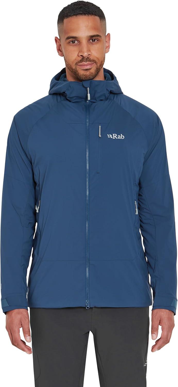 imageRab Mens VR Summit Softshell Jacket Lightweight Breathable Coat for Skiing amp ClimbingTempest Blue