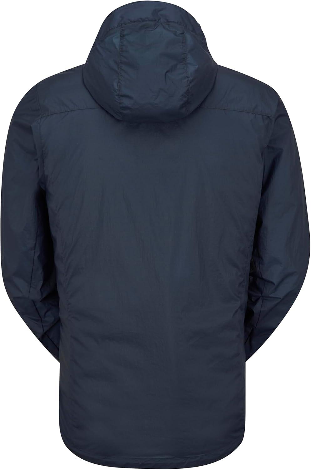 imageRab Mens Vital Hoody Ultralight Windproof Shell Jacket for Hiking Trail Running amp ClimbingTempest Blue