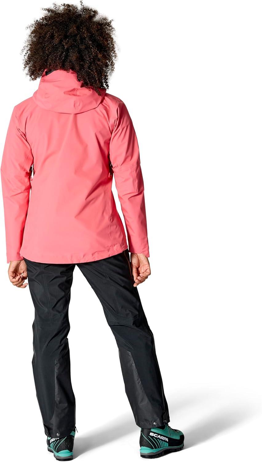 imageRab Womens Latok Alpine GoreTex Pro Jacket GTX Waterproof Breathable Shell Coat for Climbing amp MountaineeringHibiscus