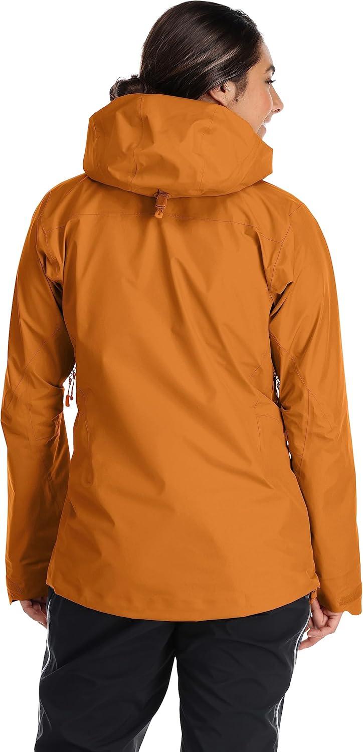 imageRab Womens Latok Alpine GoreTex Pro Jacket GTX Waterproof Breathable Shell Coat for Climbing amp MountaineeringMarmalade