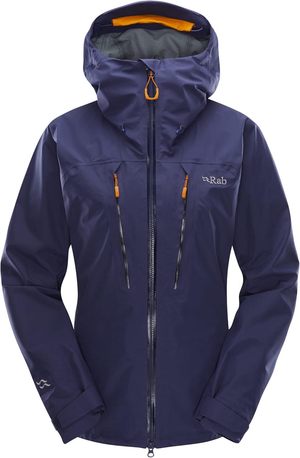 imageRab Womens Latok Alpine GoreTex Pro Jacket GTX Waterproof Breathable Shell Coat for Climbing amp MountaineeringPatriot Blue