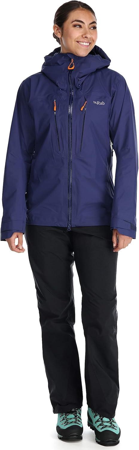imageRab Womens Latok Alpine GoreTex Pro Jacket GTX Waterproof Breathable Shell Coat for Climbing amp MountaineeringPatriot Blue