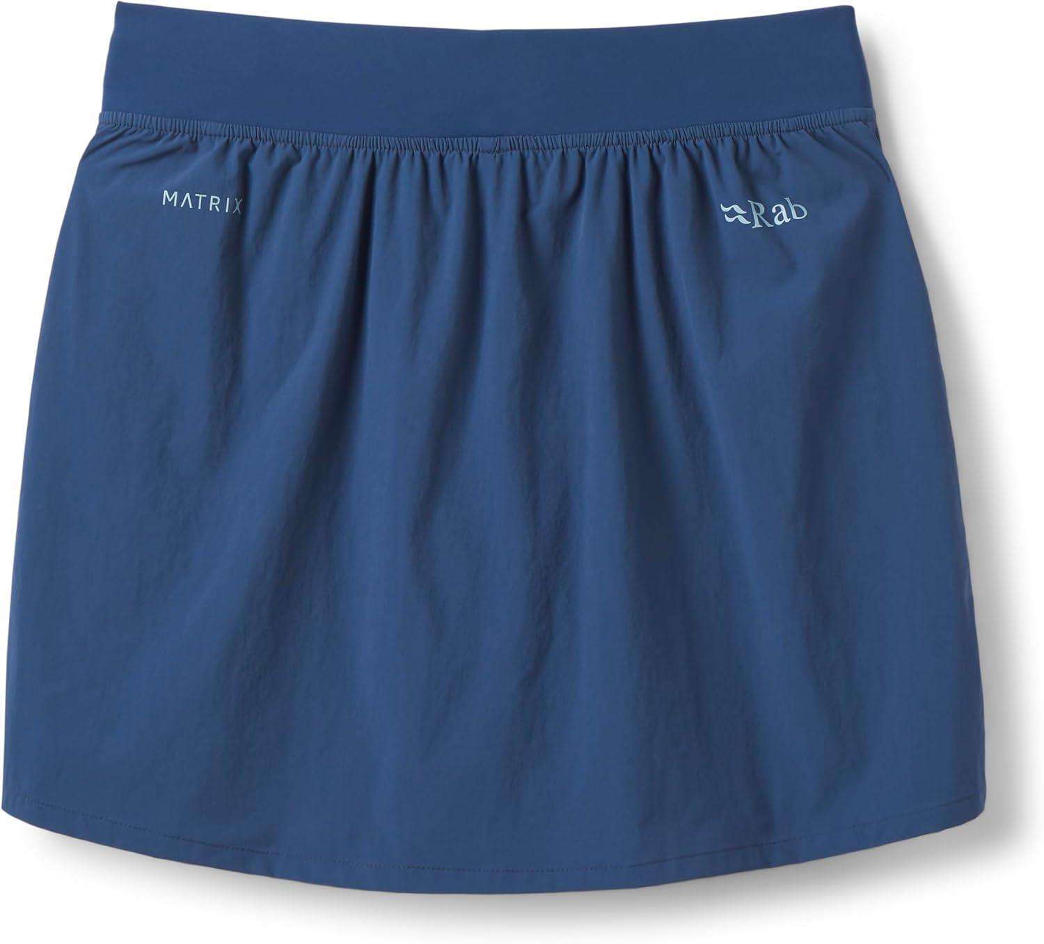 imageRab Womens Momentum Skort QuickDrying Lightweight Active Skort for Hiking amp TrekkingTempest Blue