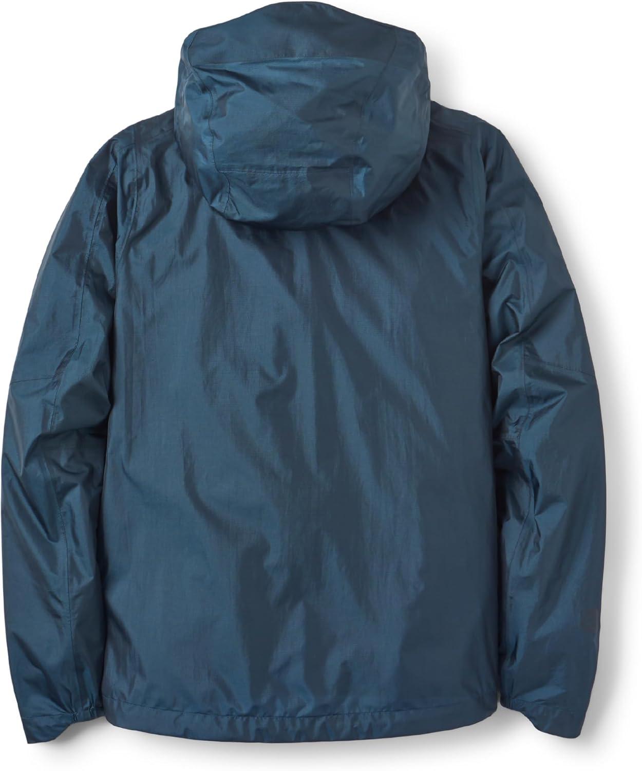 imageRab Womens Phantom Mountain Jacket Lightweight Waterproof Hooded Shell for Hiking amp TrekkingTempest Blue