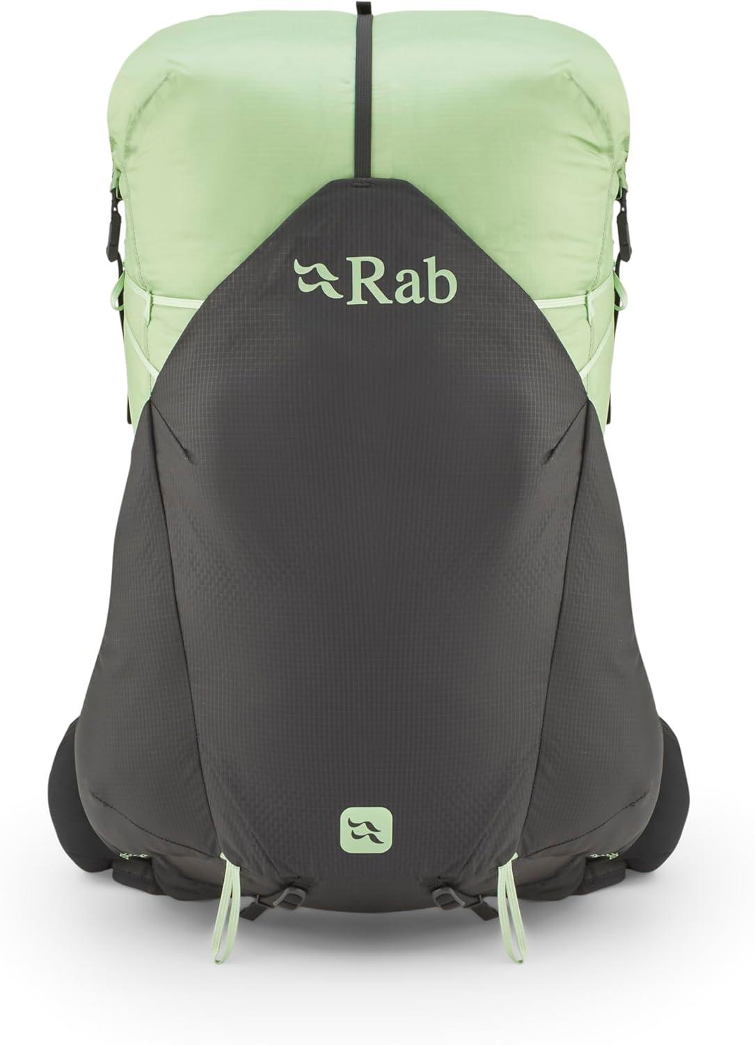 imageRab Womens Syclon XP ND Backpack Lightweight Waterproof Backpack for Hiking Trekking amp Backpacking BlackDark Fig Green 38Liter Back Length SmallBlackDark Fig Green
